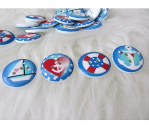 Knöpfe mit Maritimen Motiven